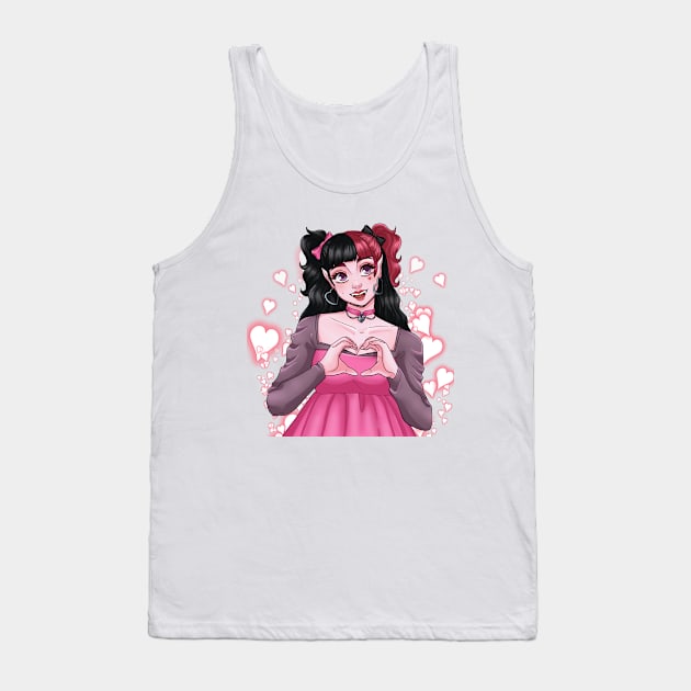 Draculaura Tank Top by Jujurujubs